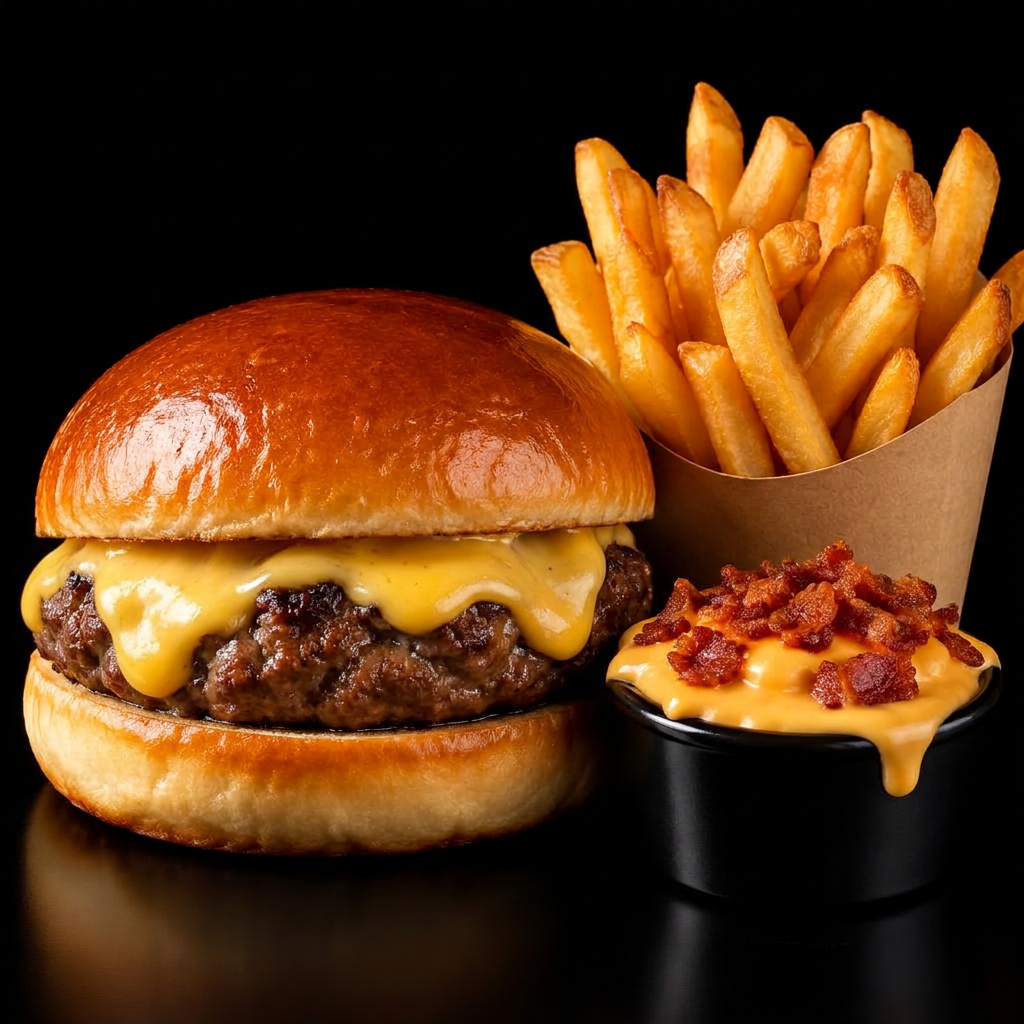 Cheddar Cremoso + Fritas Individual